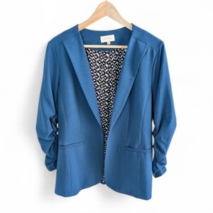 Skies Are Blue Raja Blazer Teal Large